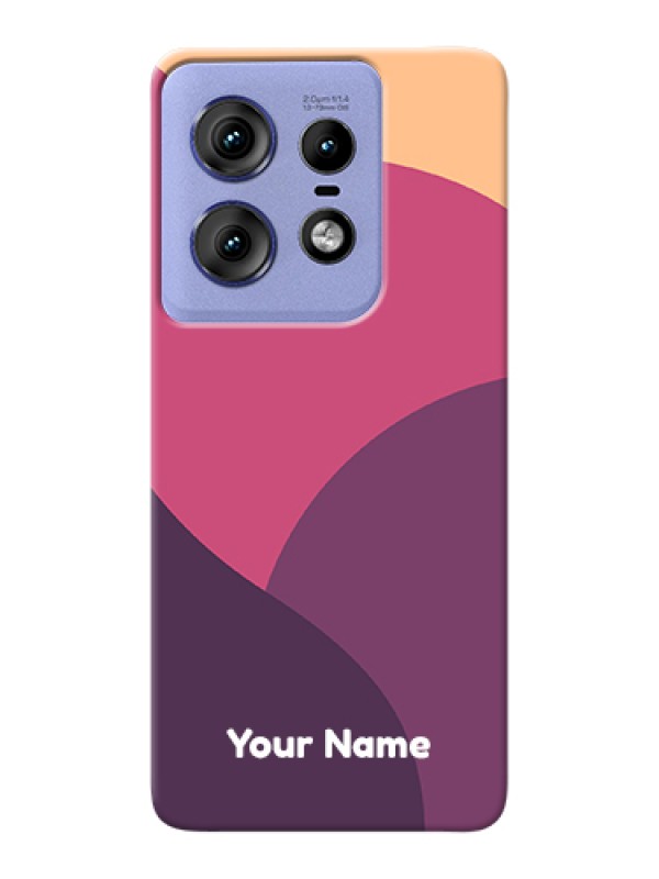 Custom Motorola Edge 50 Pro 5G Custom Hard Phone Case - Mixed Multi - Colour Abstract Art Design