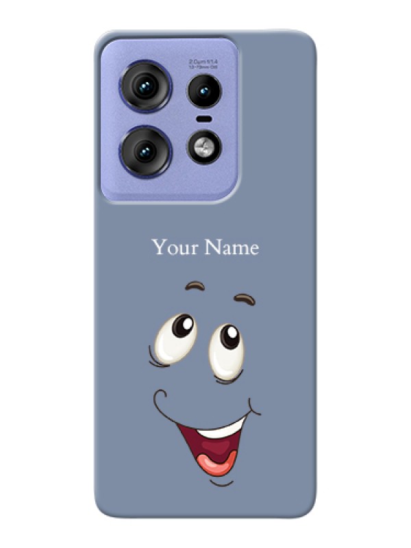 Custom Motorola Edge 50 Pro 5G Custom Hard Phone Case - Laughing Cartoon Face Design
