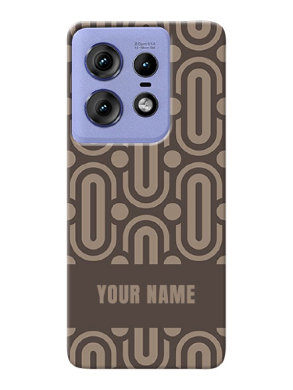 Custom Motorola Edge 50 Pro 5G Custom Hard Phone Case - Captivating Zero Pattern Design