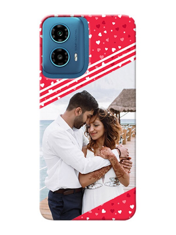Custom Motorola G34 5G Custom Mobile Covers: Valentines Gift Design