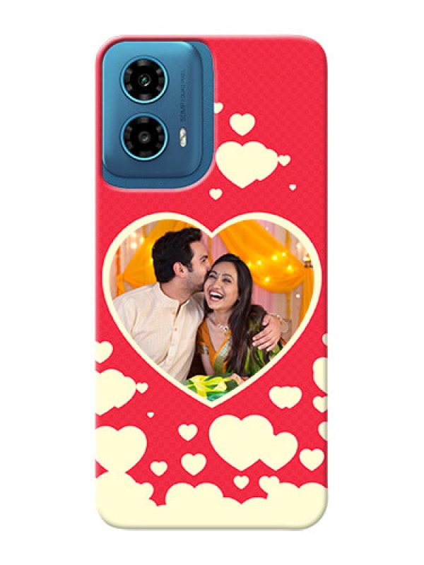 Custom Motorola G34 5G Phone Cases: Love Symbols Phone Cover Design