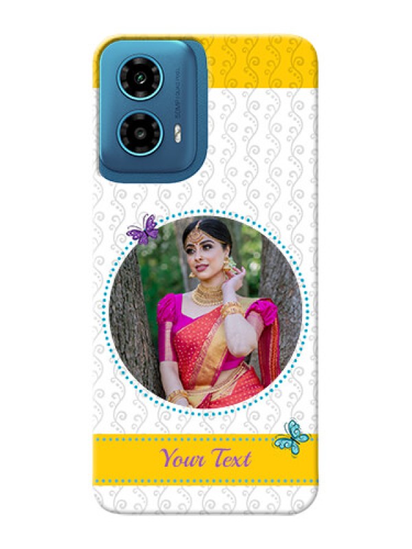 Custom Motorola G34 5G custom mobile covers: Girls Premium Case Design