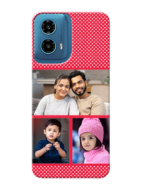 Custom Motorola G34 5G mobile back covers online: Bulk Pic Upload Design