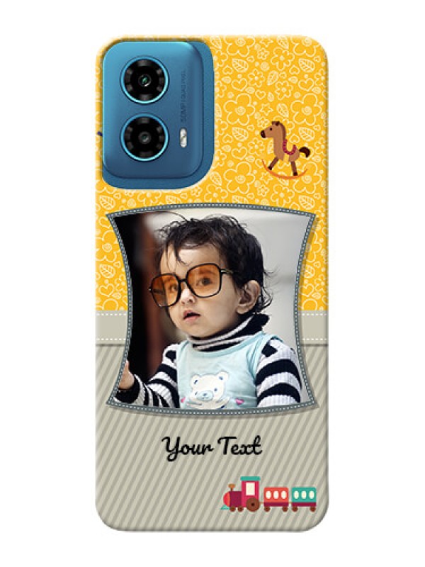 Custom Motorola G34 5G Mobile Cases Online: Baby Picture Upload Design