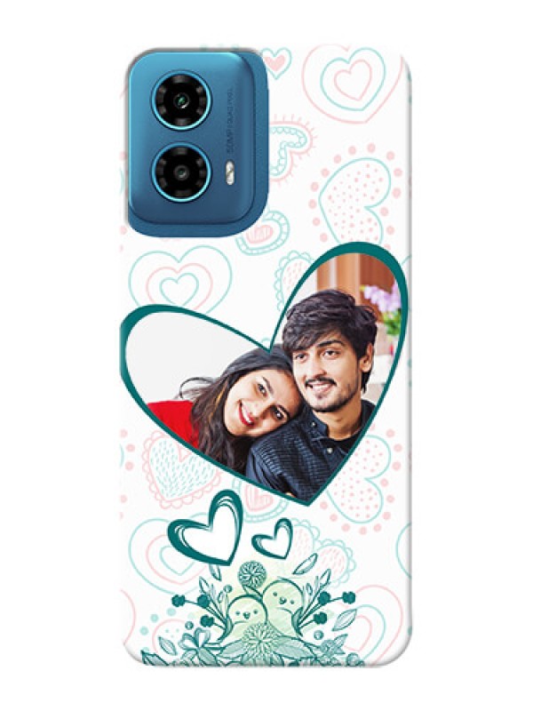 Custom Motorola G34 5G Personalized Mobile Cases: Premium Couple Design