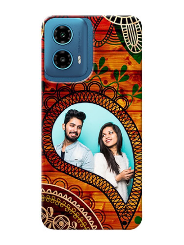 Custom Motorola G34 5G custom mobile cases: Abstract Colorful Design