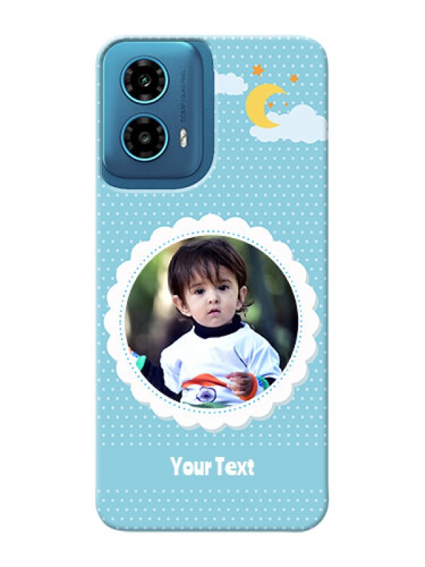 Custom Motorola G34 5G mobile cases online: violet Pattern Design