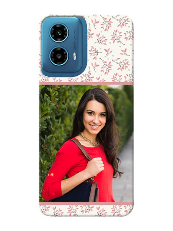 Custom Motorola G34 5G Back Covers: Premium Floral Design