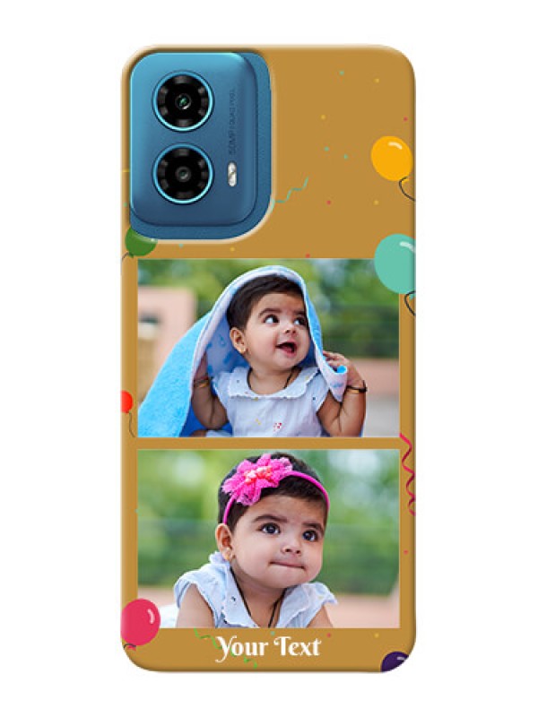Custom Motorola G34 5G Phone Covers: Image Holder with Birthday Celebrations Design
