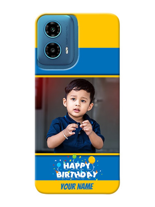 Custom Motorola G34 5G Mobile Back Covers Online: Birthday Wishes Design