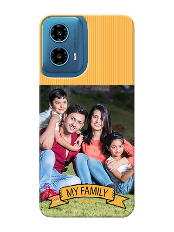 Custom Motorola G34 5G Personalized Mobile Cases: My Family Design