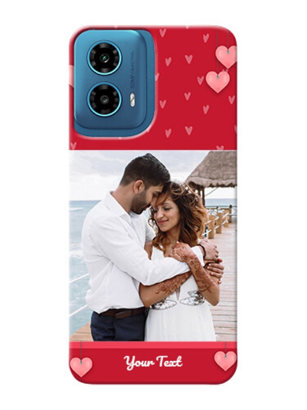 Custom Motorola G34 5G Mobile Back Covers: Valentines Day Design