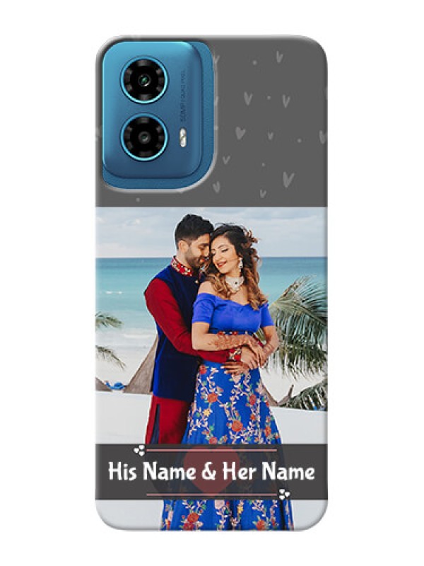Custom Motorola G34 5G Mobile Covers: Buy Love Design with Photo Online