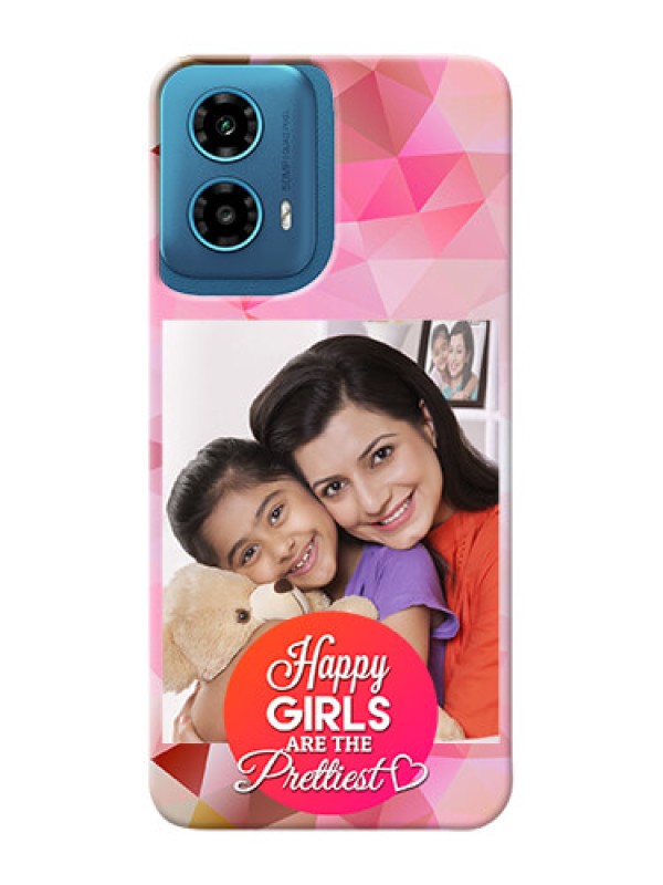 Custom Motorola G34 5G Personalized Phone Covers: Abstract Triangle Design