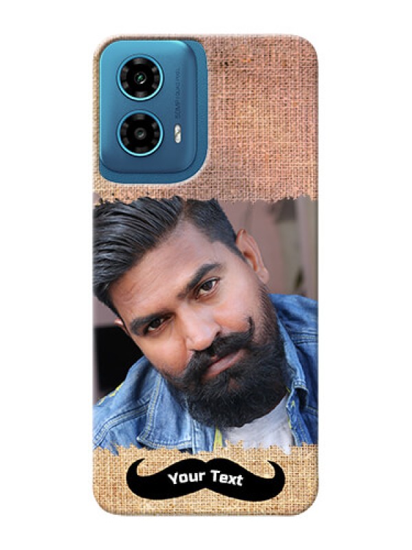 Custom Motorola G34 5G Mobile Back Covers Online with Texture Design