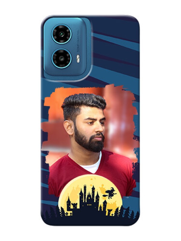 Custom Motorola G34 5G Back Covers: Halloween Witch Design