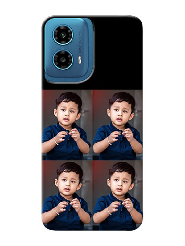 Custom Motorola G34 5G 4 Image Holder on Mobile Cover