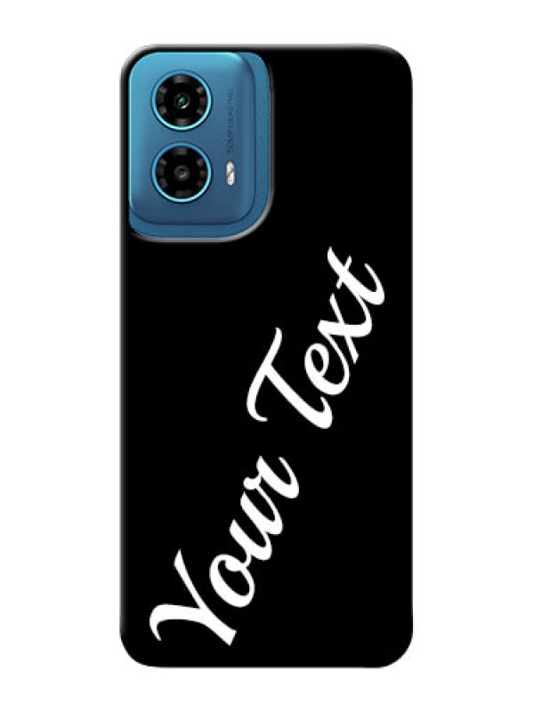 Custom Motorola G34 5G Custom Mobile Cover with Your Name