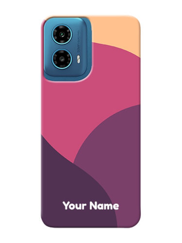 Custom Motorola G34 5G Custom Phone Case with Mixed Multicolour abstract art Design