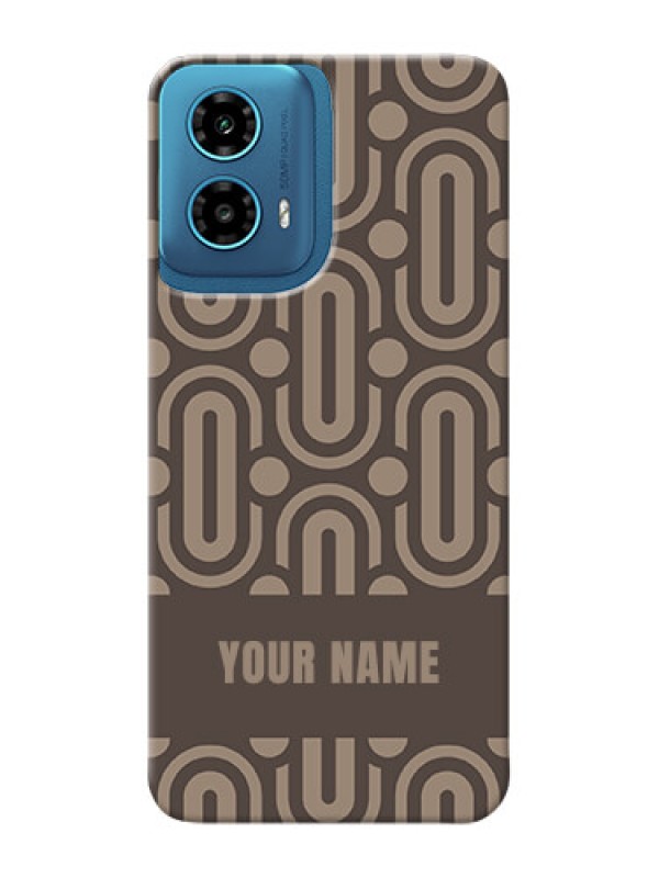 Custom Motorola G34 5G Custom Phone Case with Captivating Zero Pattern Design