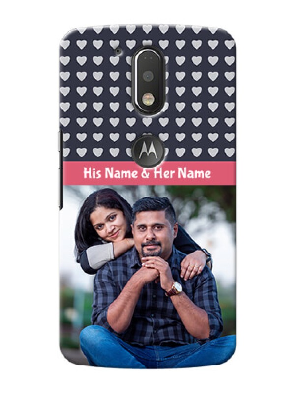 Custom Motorola G4 Plus Love Symbols Mobile Cover Design