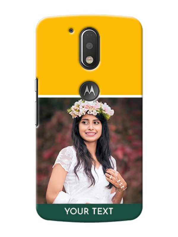 Custom Motorola G4 Plus I Love You Mobile Case Design