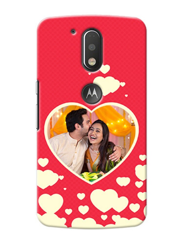 Custom Motorola G4 Plus Love Symbols Mobile Case Design