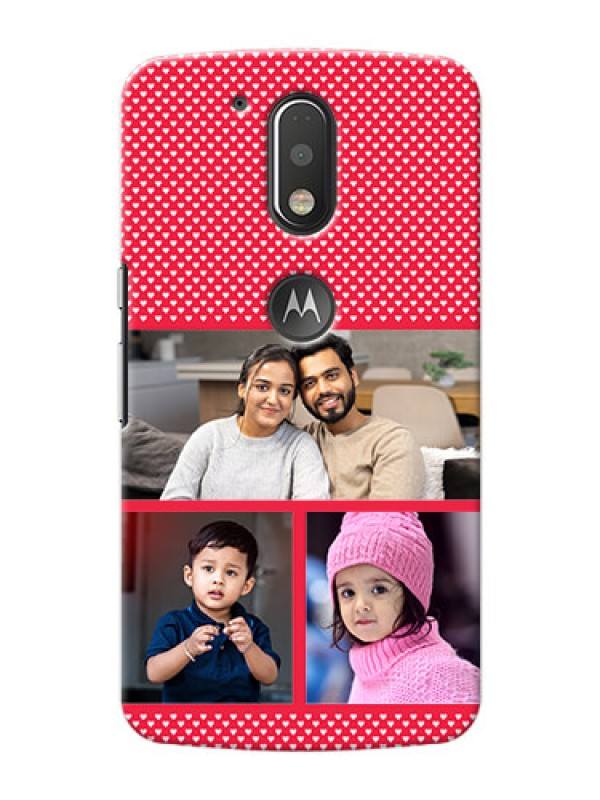 Custom Motorola G4 Plus Bulk Photos Upload Mobile Cover  Design
