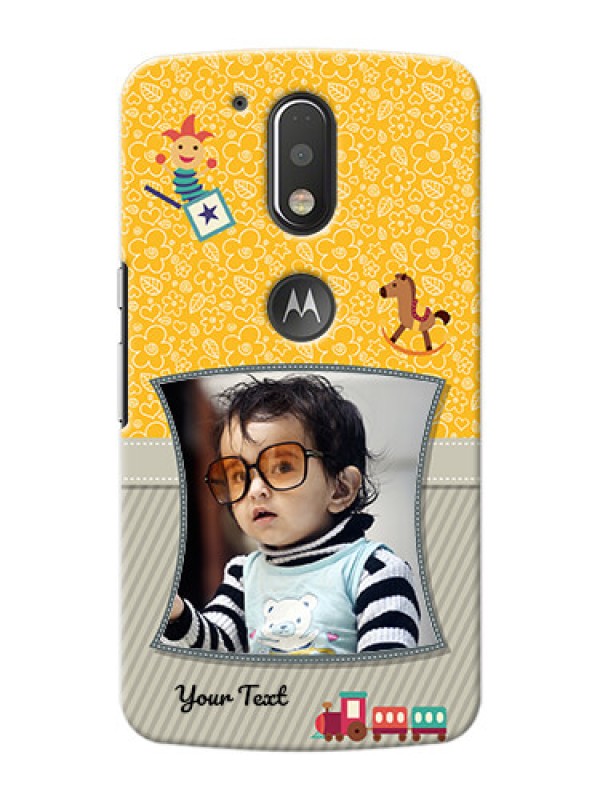 Custom Motorola G4 Plus Baby Picture Upload Mobile Cover Design