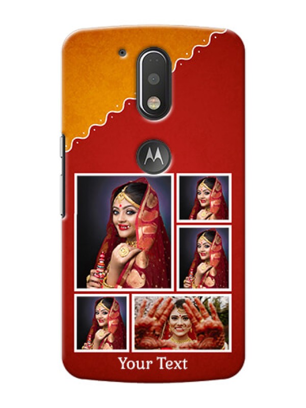 Custom Motorola G4 Plus Multiple Pictures Upload Mobile Case Design