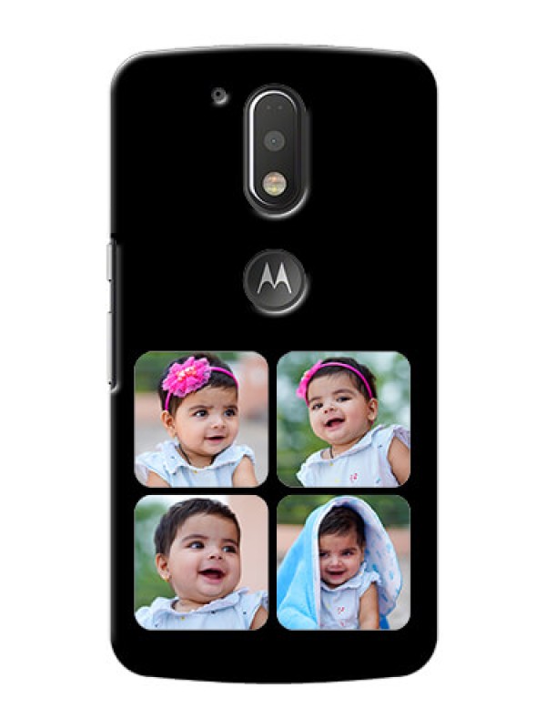 Custom Motorola G4 Plus Multiple Pictures Mobile Back Case Design