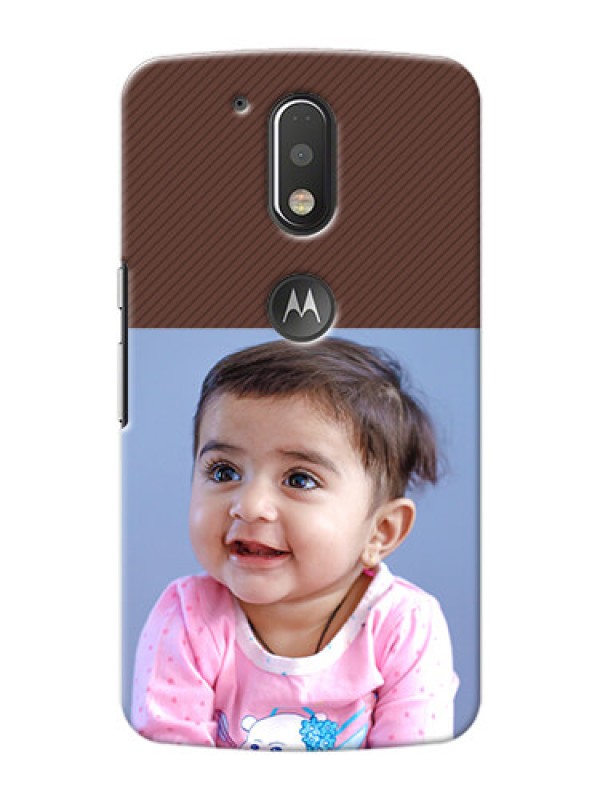 Custom Motorola G4 Plus Elegant Mobile Back Cover Design