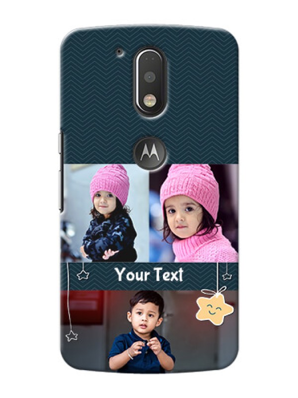 Custom Motorola G4 Plus 3 image holder with hanging stars Design