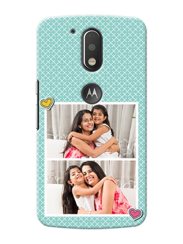 Custom Motorola G4 Plus 2 image holder with pattern Design