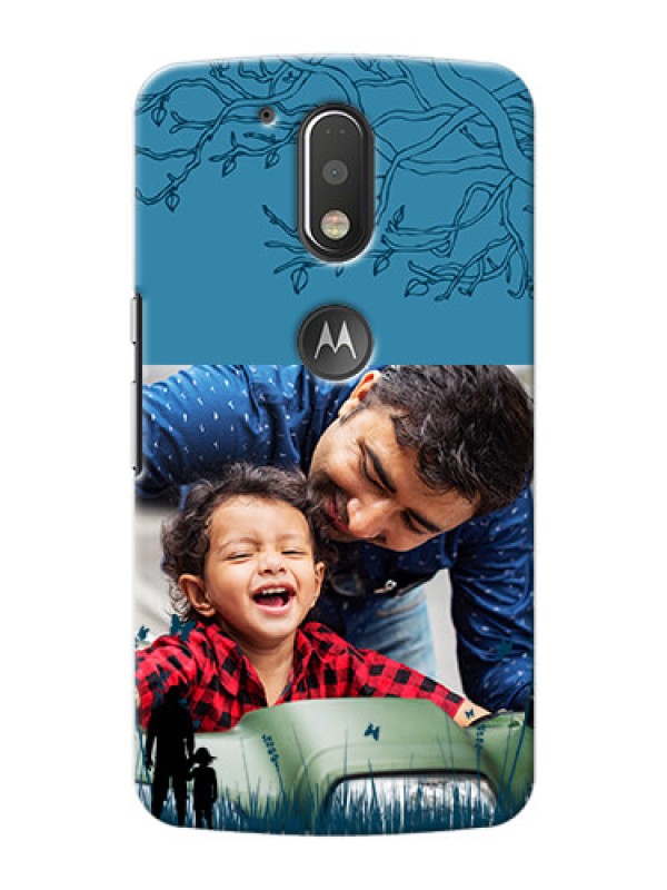 Custom Motorola G4 Plus best dad Design