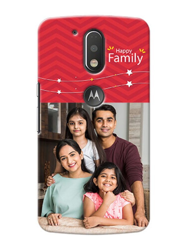 Custom Motorola G4 Plus happy family Design