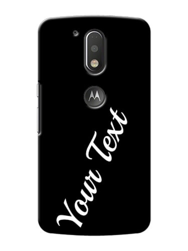 Custom Motorola G4 Plus Custom Mobile Cover with Your Name