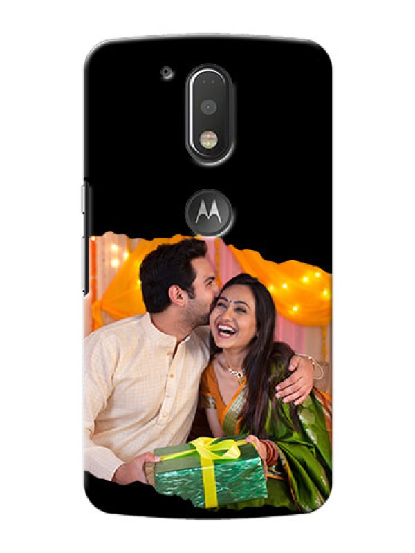 Custom Motorola G4 Plus Custom Phone Covers: Tear-off Design