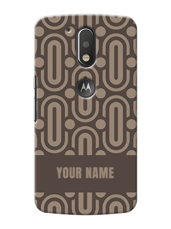 Custom Motorola G4 Plus Custom Phone Covers: Captivating Zero Pattern Design