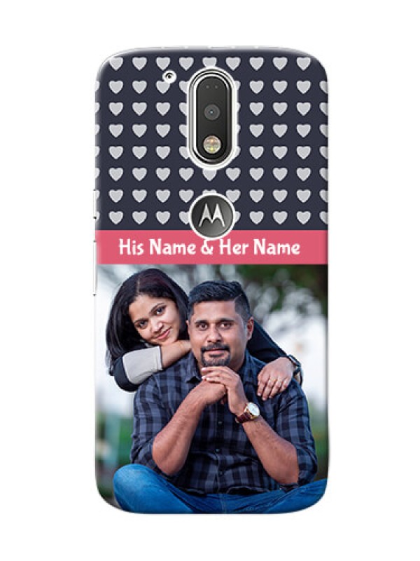 Custom Motorola G4 Love Symbols Mobile Cover Design