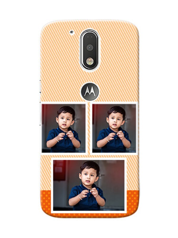 Custom Motorola G4 Bulk Photos Upload Mobile Case  Design