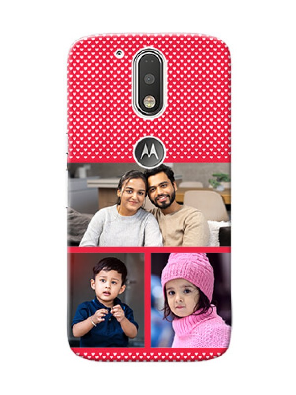 Custom Motorola G4 Bulk Photos Upload Mobile Cover  Design