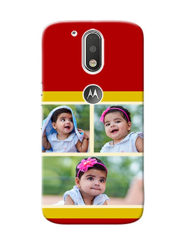 Custom Motorola G4 Multiple Picture Upload Mobile Cover Design