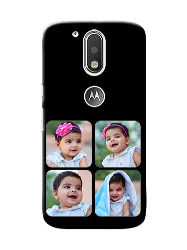 Custom Motorola G4 Multiple Pictures Mobile Back Case Design