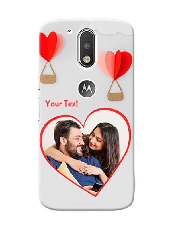 Custom Motorola G4 Love Abstract Mobile Case Design