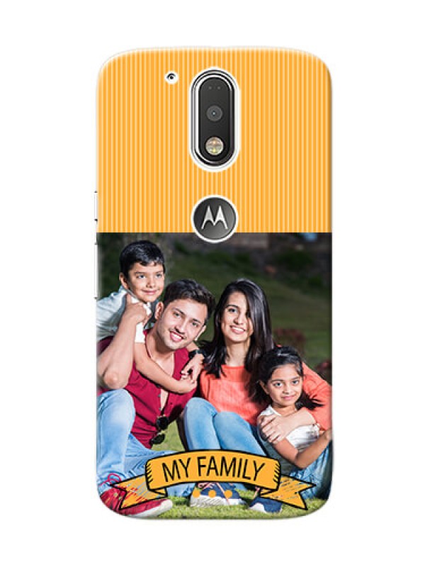 Custom Motorola G4 my family Design