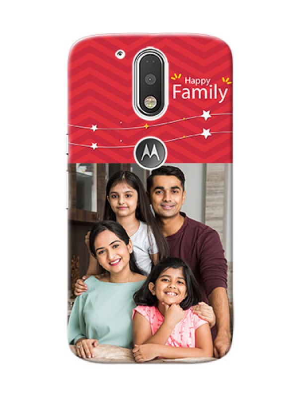 Custom Motorola G4 happy family Design