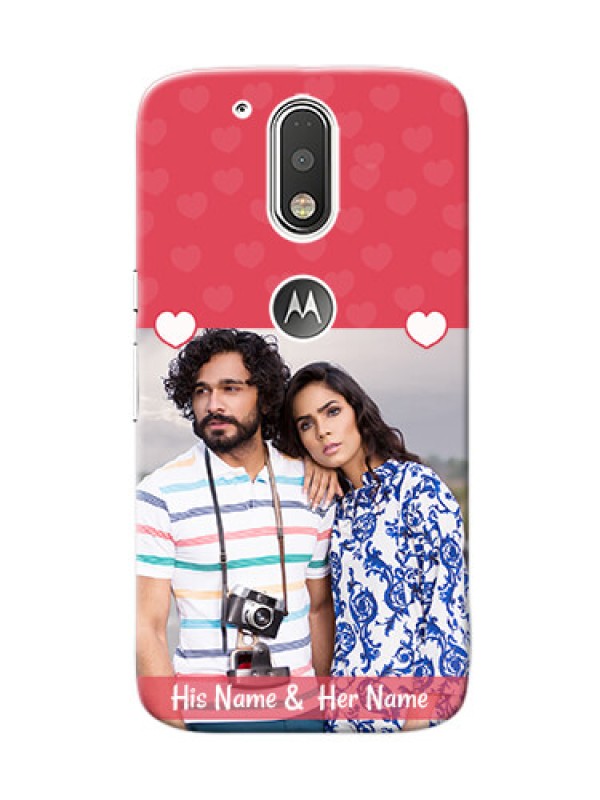 Custom Motorola G4 simple love Design