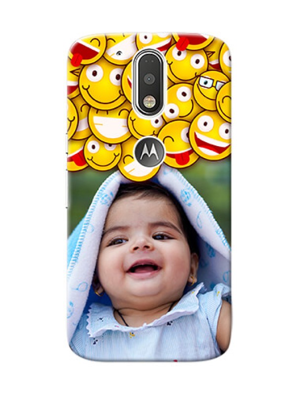 Custom Motorola G4 smileys pattern Design