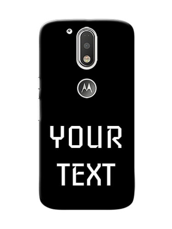 Custom Motorola G4 Your Name on Phone Case